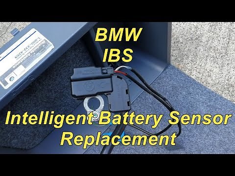 BMW IBS Intelligent Battery Sensor Replacement