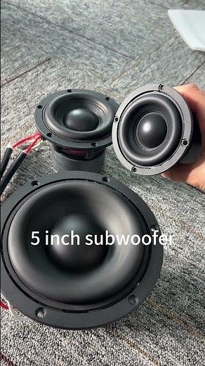 3 inch mini subwoofer for car or Bluetooth speakers