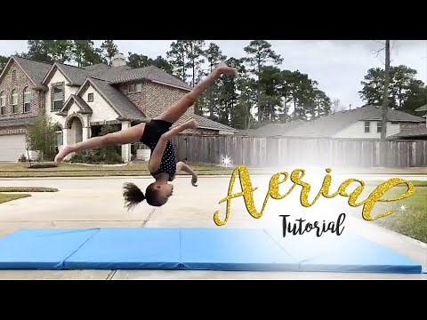 Gymnastics How To Do An Aerial| Yazmin SGG