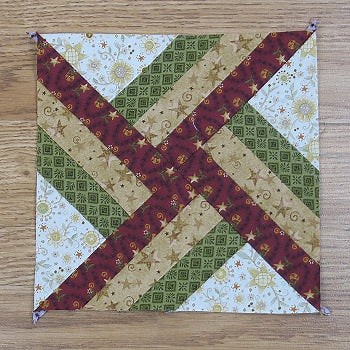 Free Pattern - Whirlwind Quilt Block