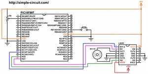 DC Motor control with PIC microcontroller | mikroC Projects