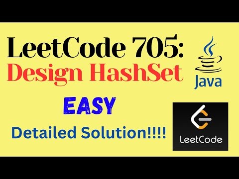 LeetCode 705 : Design HashSet || EASY || JAVA || Detailed Solution