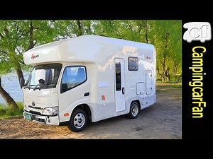 【LIVANO（リヴァーノ）：キャンパー厚木】詳細レビューと他車情報：温水シャワーまで装備できる5mを切るレギュラーサイズカムロードキャブコン