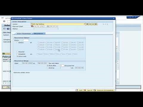 Database Backup in sap