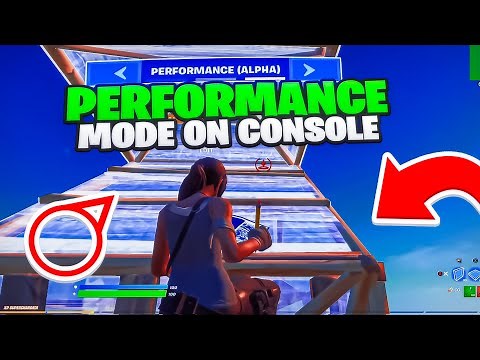 *NEW* HOW TO GET PERFORMANCE MODE ON CONSOLE (LOW MESHES + MOBILE BUILDS) PS4/XBOX/PS5 TEST