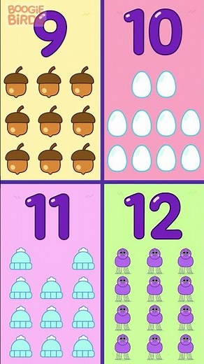 The Numbers Song 🔢 | Counting For Kids | Boogie Birds