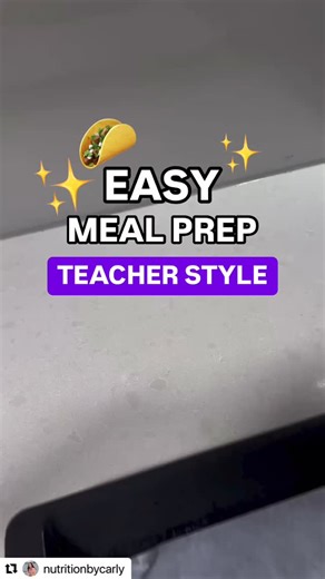 🌮 Not only does teacher-life consume so much personal time, unfortunately it consumes our diet and exercise time too! One way to combat that, is time blocking for MEAL PREP! Thank you so much @nutritionbycarly for helping us with a very simple recipe we can prepare that's not only healthy but super yummy too! 🩵 @lizard_learning in collaboration with @nutritionbycarly sharing this dead easy recipe to help teachers stay healthy throughout the school term 😂🙃 | Lizard Learning