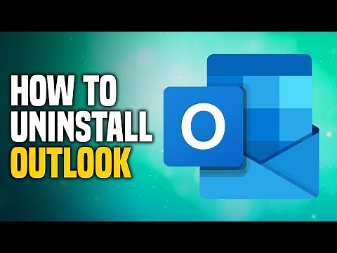 How To Uninstall Outlook (EASY!)