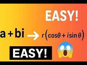 Master Complex Number Conversions Fast! (Rectangular to polar form)