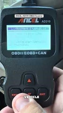 The ANCEL AD310 OBD2 Scanner is the must have tool if you have an older vehicle
