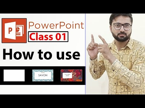 How to use Microsoft PowerPoint in urdu - Class No 1