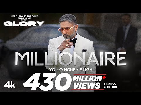 MILLIONAIRE SONG (Full Video): @YoYoHoneySingh | GLORY | BHUSHAN KUMAR