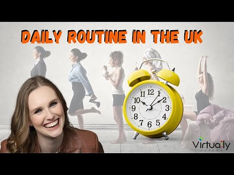 Daily Routine In The UK (Elementary English)