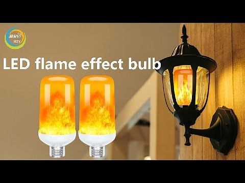 4 modes LED flame bulb indoor and outdoor festival decoration flashing lamp
