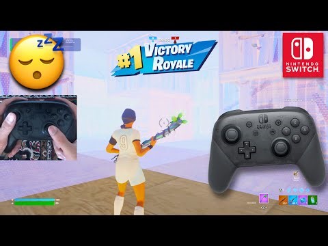 Nintendo Switch Pro Controller Handcam ASMR 😴 Fortnite Box Fights Gameplay 📦