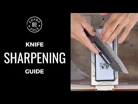 How To Sharpen a Kitchen Knife - Beginner's Guide to Knife Sharpening