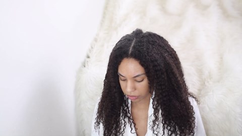 How to use a diffuser for perfect curly hair | Maryam Hampton’s volume & definition routine