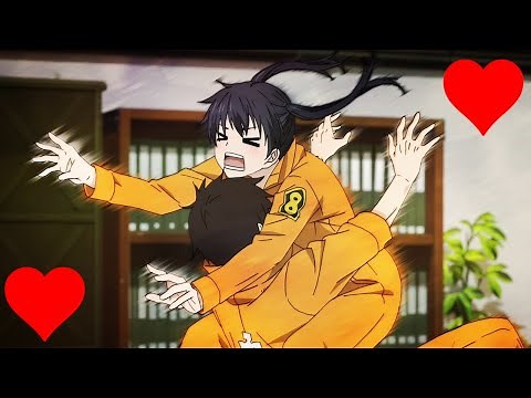 Shinra & Tamaki ALL MOMENTS | Fire Force