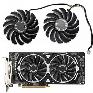 87MM Graphics Card Fan PLD09210S12HH GPU Graphic Card Cooler Fanfor MSI RX 470/480/570/580 Graphics Card Cooling Fan(Graphics Fan-AA)