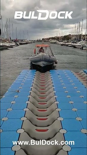 Boat Slider U-Slide 950 | Modular Floating Pontoons & Docks | BulDock