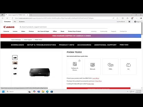 How To Install and Setup Canon PIXMA TS202 [Guide]