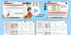 Year 6 Diving into Mastery: Step 8 Divide Decimals by Integers Teaching Pack