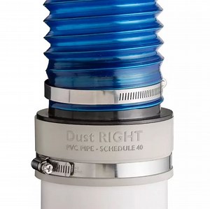 4" PVC Pipe to 4" Dust Collection Hose