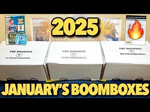 Our FIRST 🏀 Boxes of 2025! 😳🔥 January's Elite, Platinum, & Mid-End Basketball Boomboxes