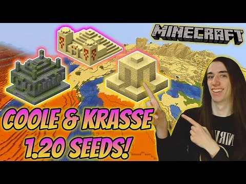 Einige coole Minecraft 1.20 Seeds für die Java Edition auf Deutsch!