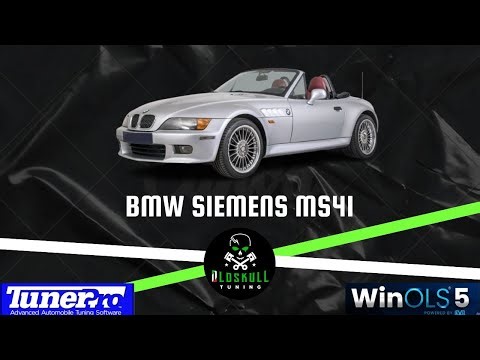 BMW ecu tuning Siemens MS41 with TunerPro XDF