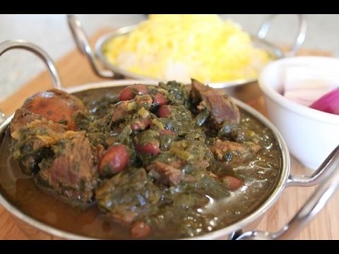 Ghormeh Sabzi Video, Qormeh Sabzi, Persian Herb Stew, Persian Sabzi Recipe,