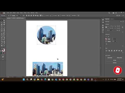 How to do Clipping Mask in Illustrator - 3 MINUTE Tutorial/How to set image in shape or Text