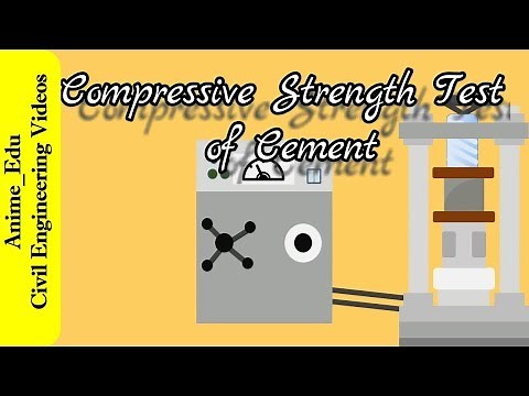 How to Determine the Compressive Strength of Cement || Cement Test #3 ||
