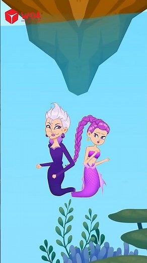 Rumi Mermaid & Ursula Can't Escape Each Other Until Magic Changes Everything #fairytalesstory #rumi