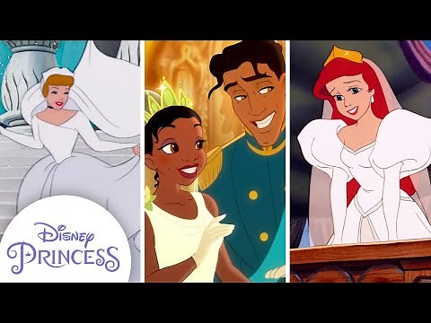 Magical Disney Weddings | Cinderella, Ariel, Tiana & More | Disney Princess