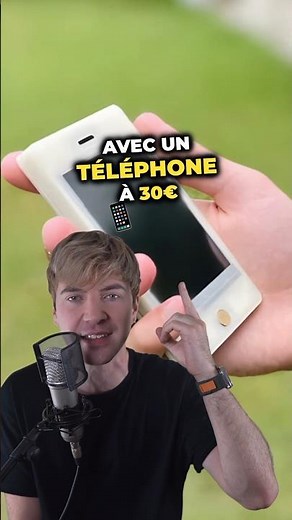 At 16, he invented a DIY phone for €30📱#shortswithzita