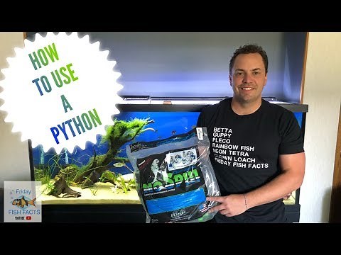 How to use a PYTHON WATER CHANGER