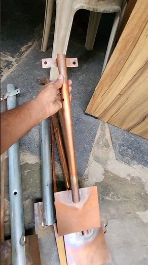 Electrician tips: Earth pipe⚡👷#earthing #electrician #shorts