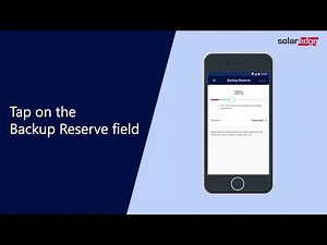 Enabling mySolarEdge's Backup Reserve Feature