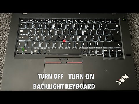 How To Enable & Disable Keyboard Backlight in Lenovo Thinkpad