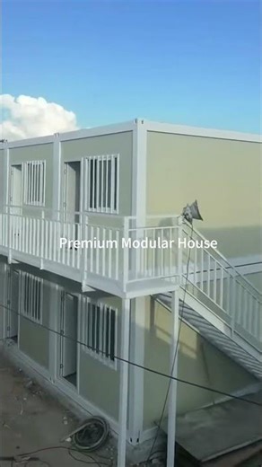 Flat Pack Container House Installation in Arabia | Premium Modular House