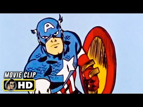 CAPTAIN AMERICA Classic Cartoon Clip - "The Call" (1966) Marvel
