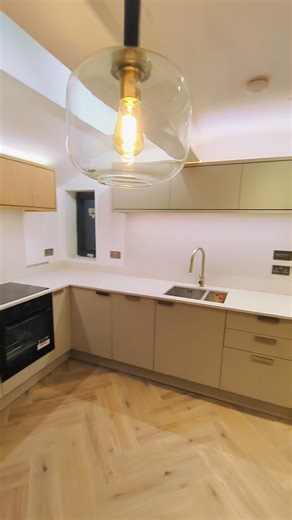 Howdens kitchen installation with wrap around extension #london #home #design #builder #uk #extend