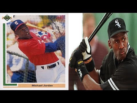 Top 25 Most Valuable MICHAEL JORDAN Baseball Cards From 1990-1995! (PSA graded)
