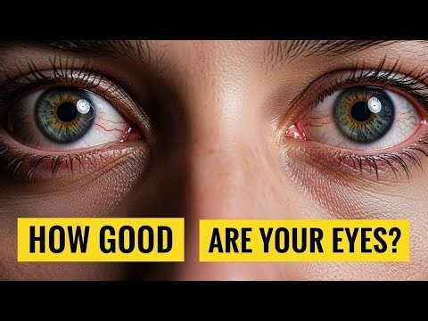 How Good Is Your Eyesight? | Simple Eye Test You Can Try at Home (UK & US)