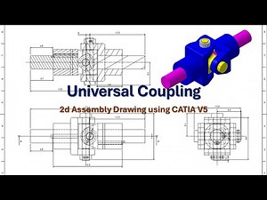 2D Universal Coupling Drawing
