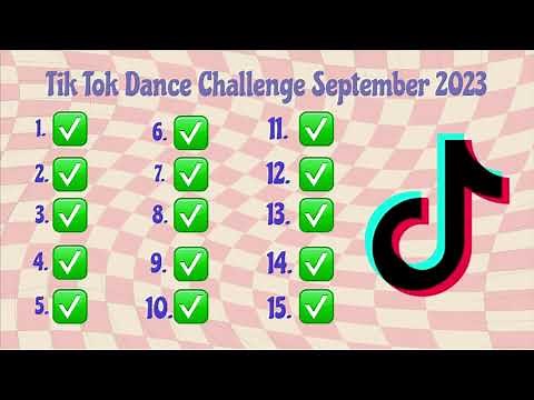 TIK TOK DANCE CHALLENGE SEPTEMBER 2023