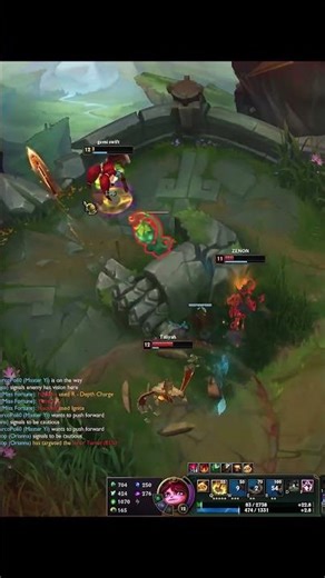 Gemi 1vs2 - Outplayed - League of Legends #shorts