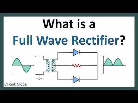 What is a Full Wave Rectifier? Centre-tapped and Bridge full wave rectifier circuit and working