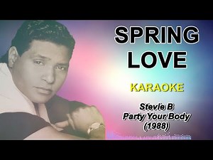 Spring love - Stevie B (karaoke) HD